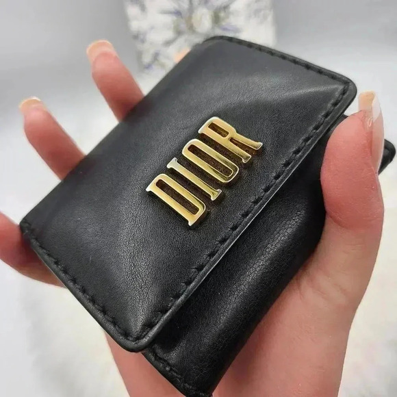 Dior Leather D-Fence Compact Wallet - Picture 5 of 16